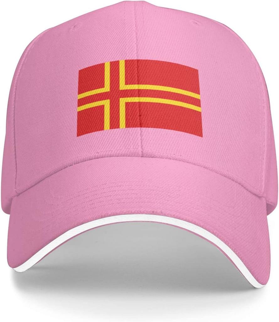 Flag of Normandy French Region Print Baseball Cap Polyester Adjustable Outdoor Dad Hat for Men Women