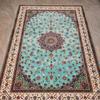Indian Moroccan Carpet Area Rug Floor Mats Ethnic Style Children Play Mat Bedroom Trendy Non-slip Living Room Flannel Home Decor