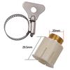 Threaded Garden Water Pipe Adaptor Fitting Universal Hose Tap Kitchen Adapters Faucet Brass Hose Tap Connector