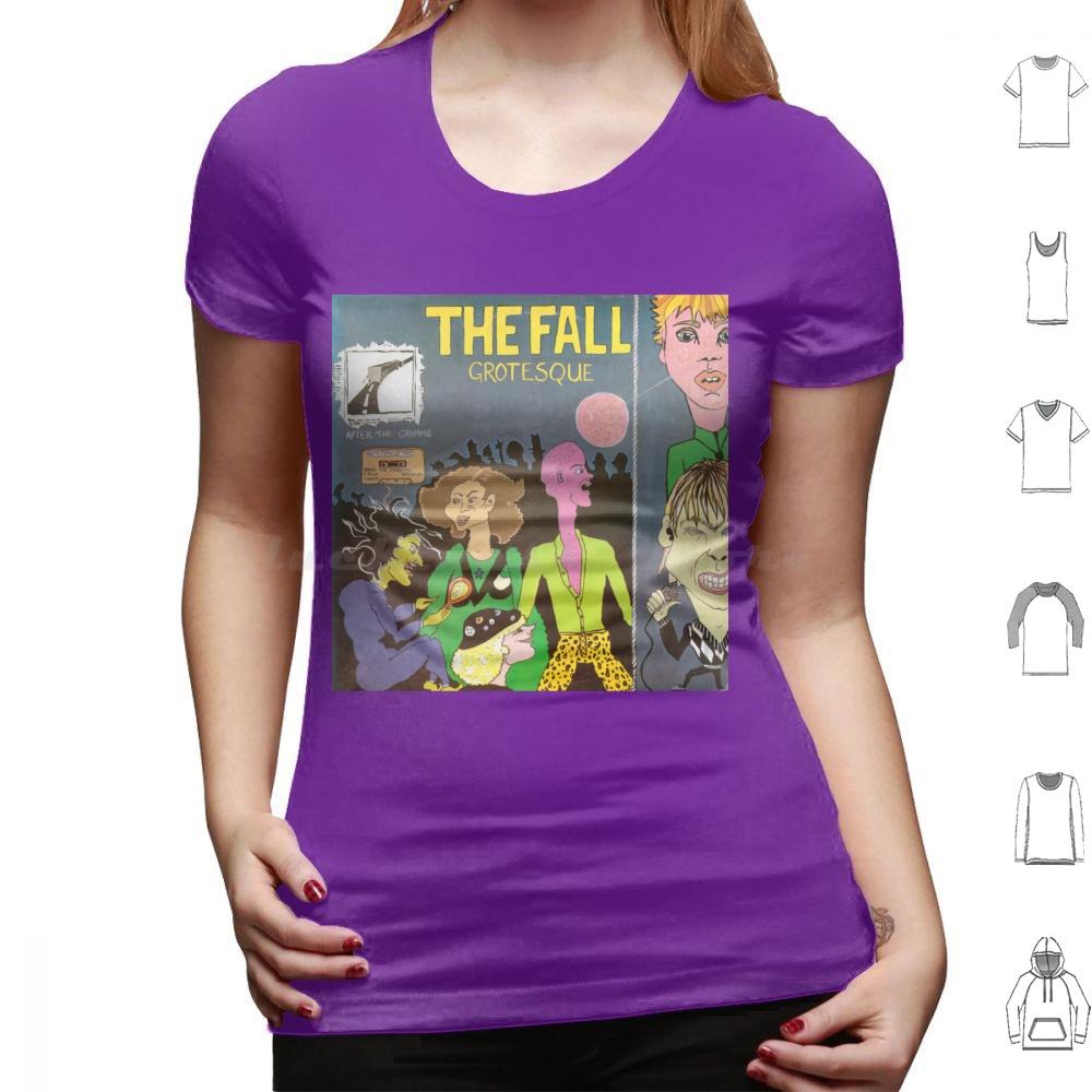 Grotesque T Shirt Big Size 100 Cotton Fall Mark Smith Grotesque Music Album Record Vinyl Band Artist
