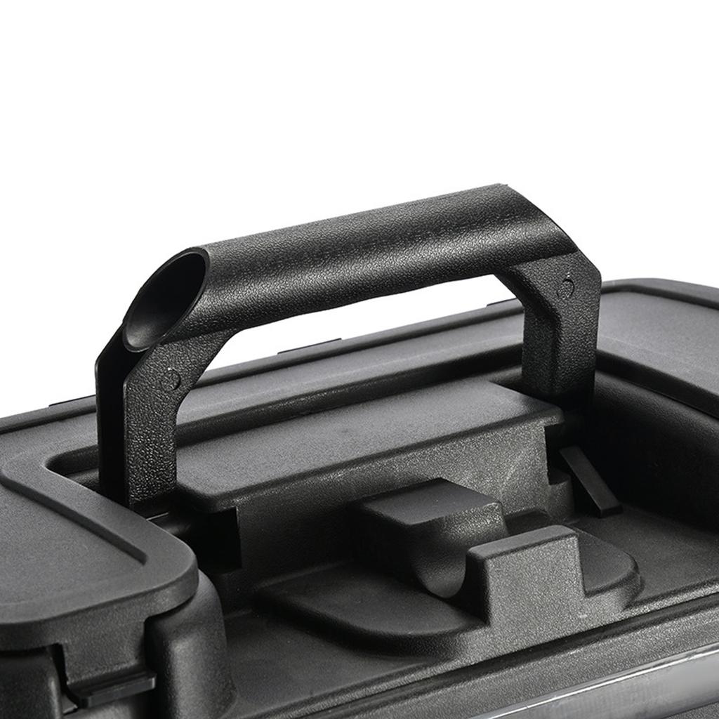 Waterproof Fishing Tackle Storage Box With Security Lock Heavy Duty Organizers For Outdoor Angling Tool And Equipment