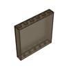 10pcs MOC Bricks 1x6x5 Window Glass Houses Wall Element 59349 Compatible Building Blocks Panel Assembles Accessories