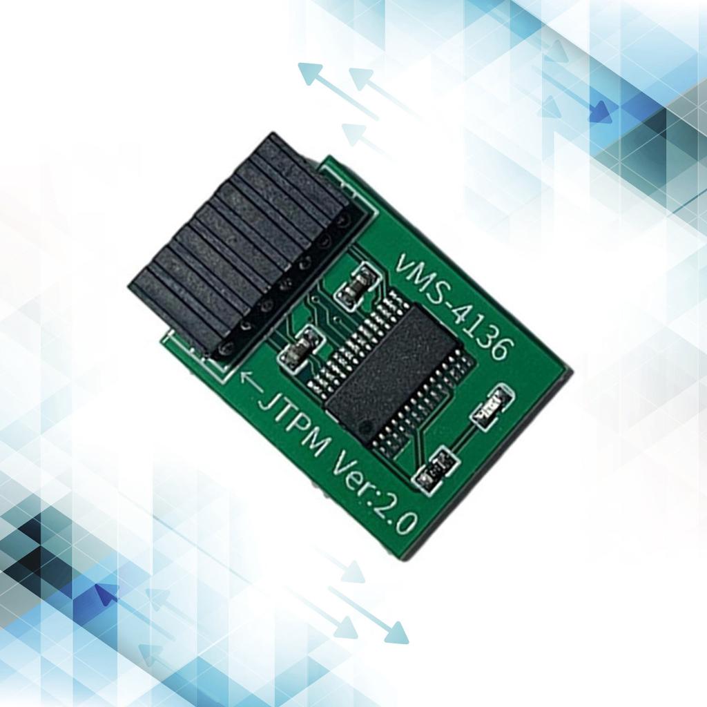 TPM 2.0 Encryption Security Module Board For ASUS ASRock MSI ASRock GIGABYTE LPC 14Pin Motherboards Card