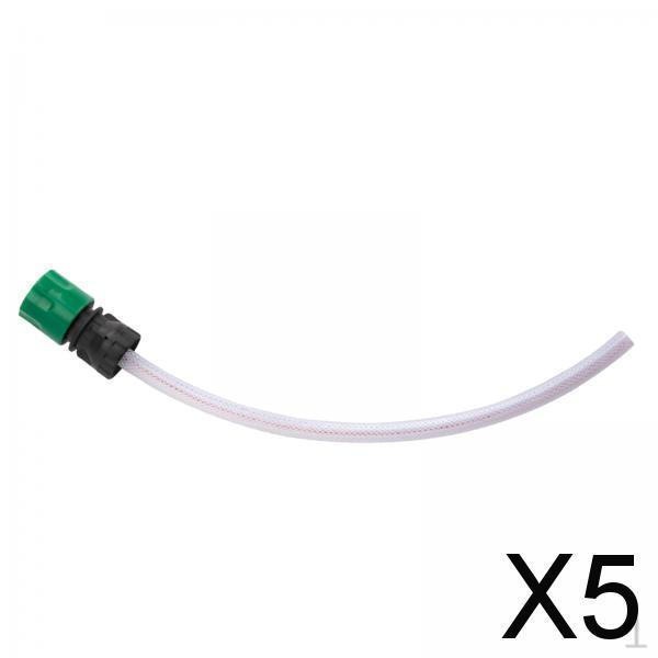 

5x Адаптер для бутылки с водой Соединитель для мойки высокого давления Трубка Насадка Моющие аксессуары