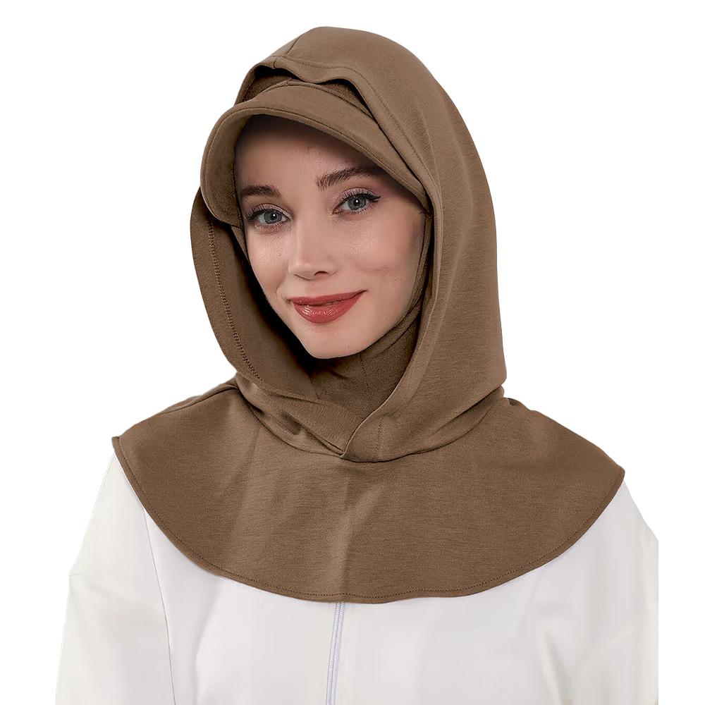 Muslim Women Head Wraps Brim Cap