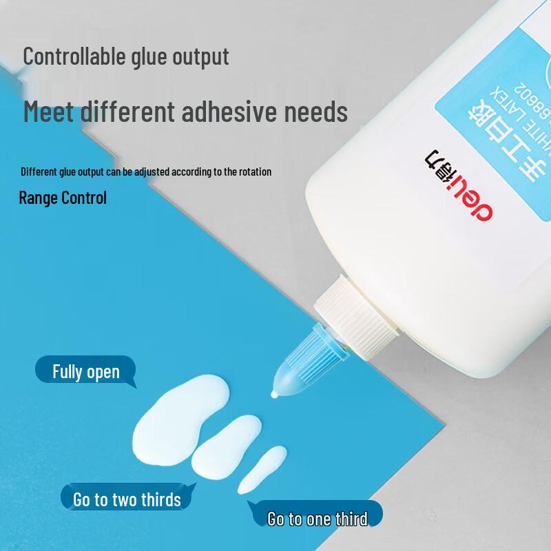 Deli Washable White Glue for Students DIY