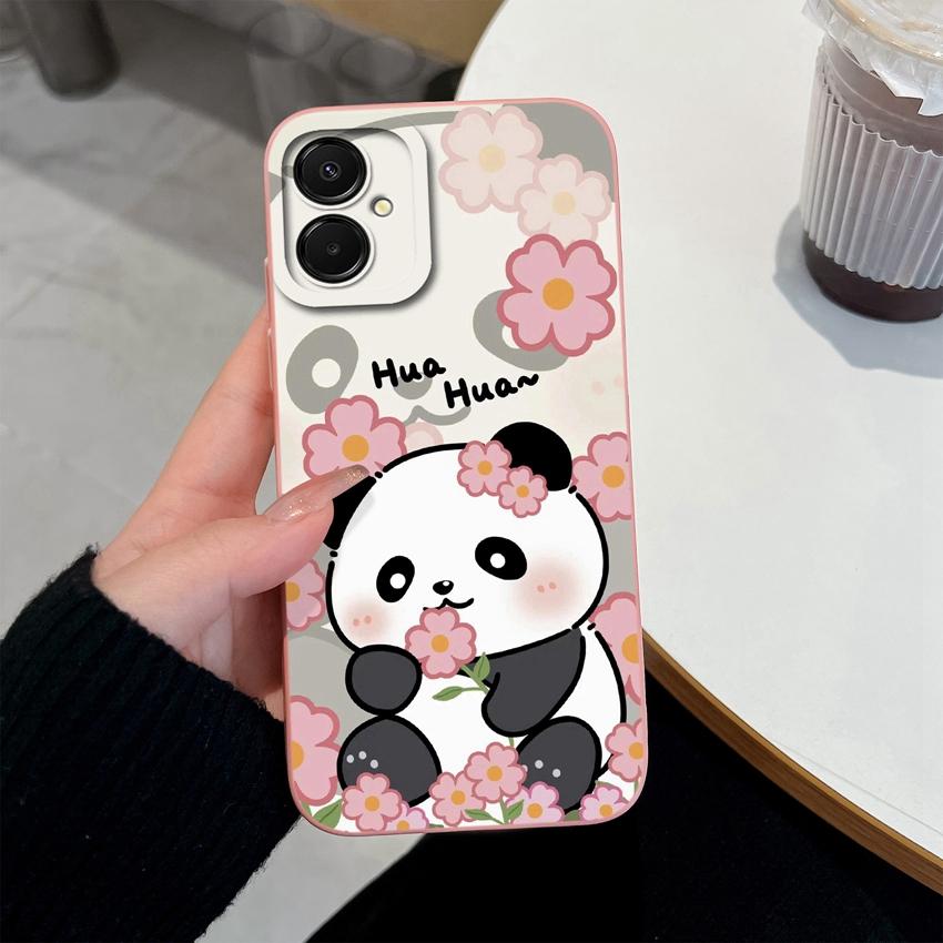 Fashion Case For Samsung A07 M07 F07 A25 A17 M17 F17 M36 F36 M56 S26 Plus Cute Cartoon Star Pattern Soft Liquid Silicone Phone Cover For Samsung Shell