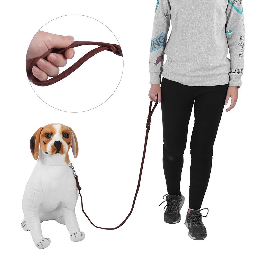 Buckle Dog Leash Woven Large Breed Leash Comfortable Grip Heavy Duty Lead Daily Travel 1.2 × 150 cm (W × L)