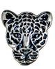 @ Lion Face Shaped With Stone Brooch Pin White Color For Men Zr942-60%Off