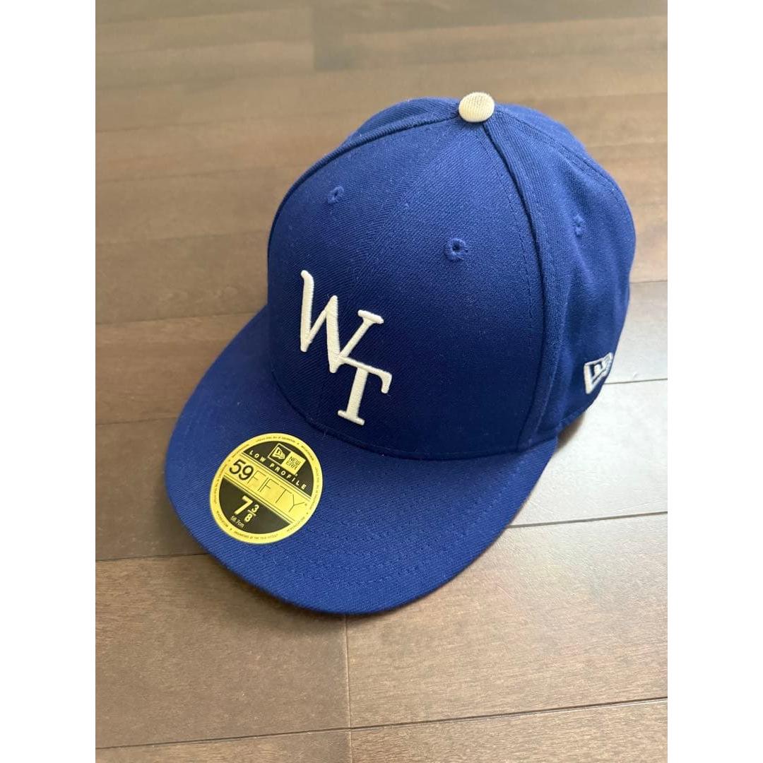Used [Blue M Cap] WTAPS  NEWERA Double Taps New Era