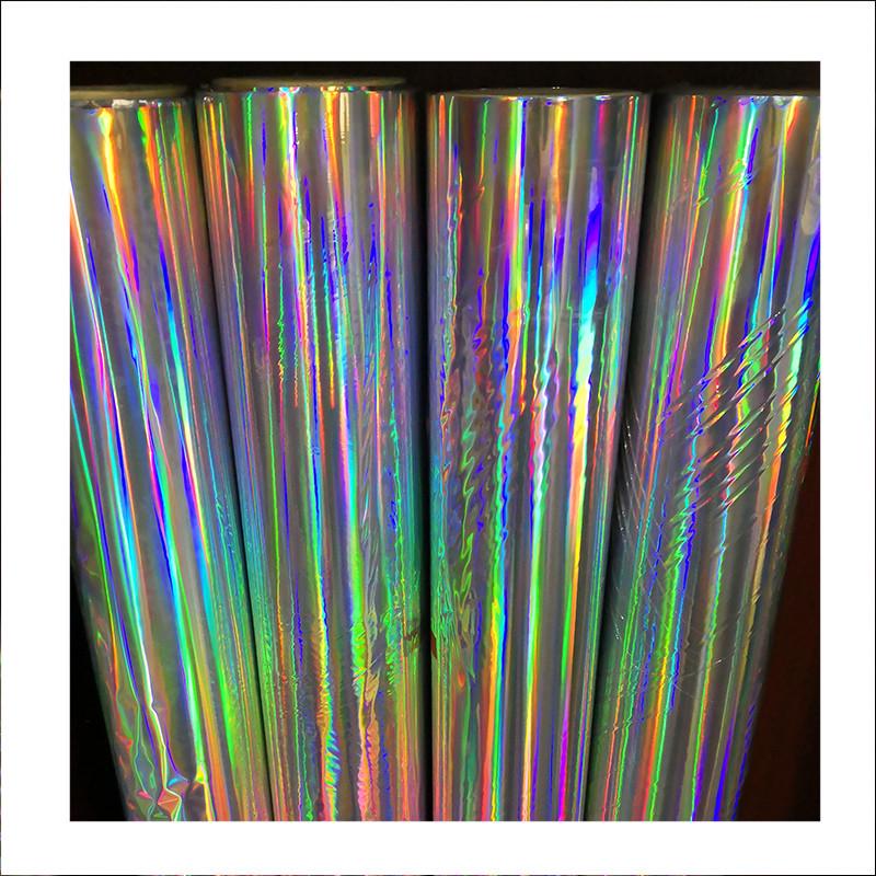 Custom PET Aluminized Film: Transparent PVC Laser Film and Colored Plastic Film