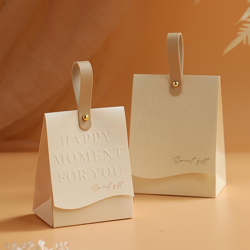2025 Elegant Wedding Favor Candy Boxes: Full Moon Gift Bags