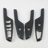 For Hyundai Kona Encino Kauai   2018 Interior Accessories Window Lift Switch Button Cover Trims Door Armrest Panel Frame