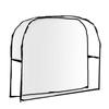 Clear Salon Chair Cover PVC Barber Chair Back Covers Universal Chair Back Covers  Protector Covers