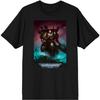 Camiseta Preta Guerreiro do Caos Warhammer