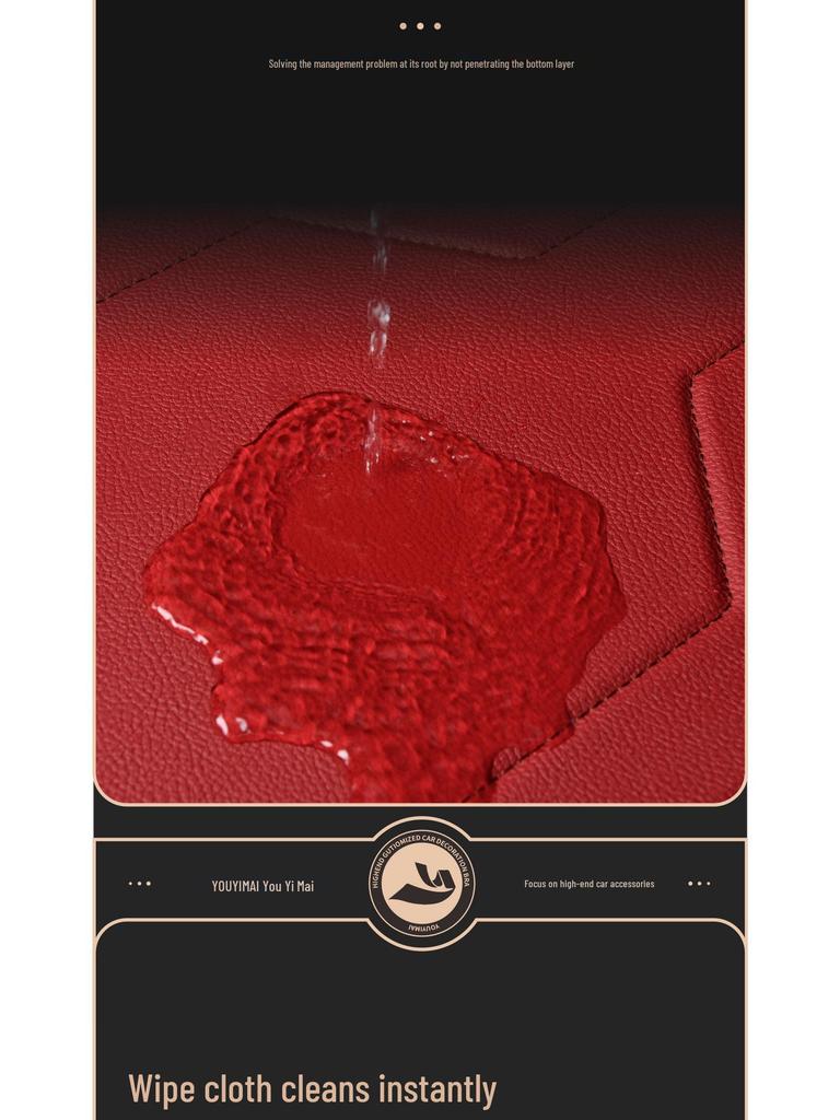 Genuine Leather Trunk Mat for 26 Lincoln Nautilus Models - Custom Interior Decor