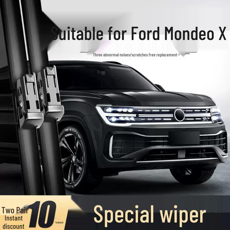 Volkswagen Teramont X Wiper Blades: Front & Rear Dedicated Rubber Strips 21  & 22 Front Wiper Set