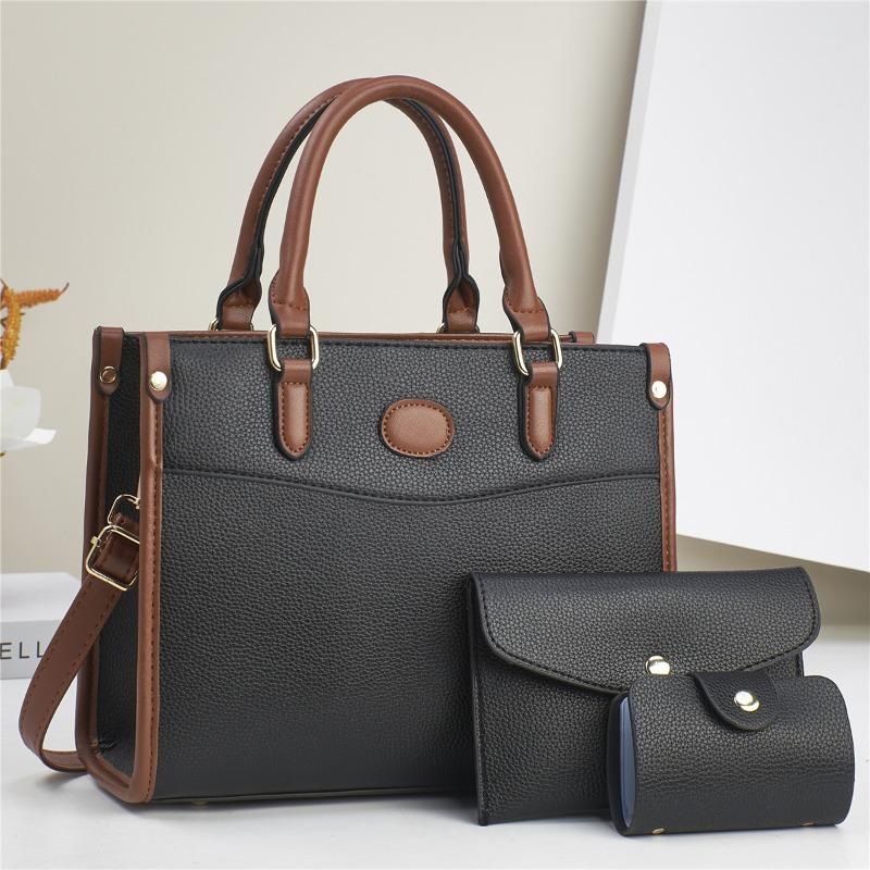Three-piece Women's Bag ashion houlder Bag ersatile andbag Travel remium Sense Bag