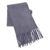 New style solid color pulled hair thickened warm scarf women's winter fashion men's women's scarf scarf scarf shawl