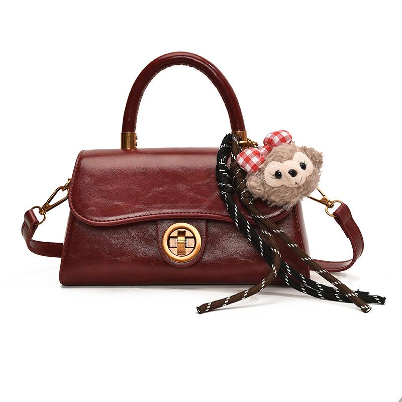 Simple Small Bag Women's New Portable Small Square Bag Versatile Messenger Bag