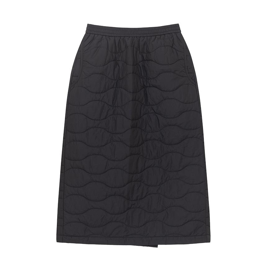 nau W Featherlight Padded Skirt Dark Gray