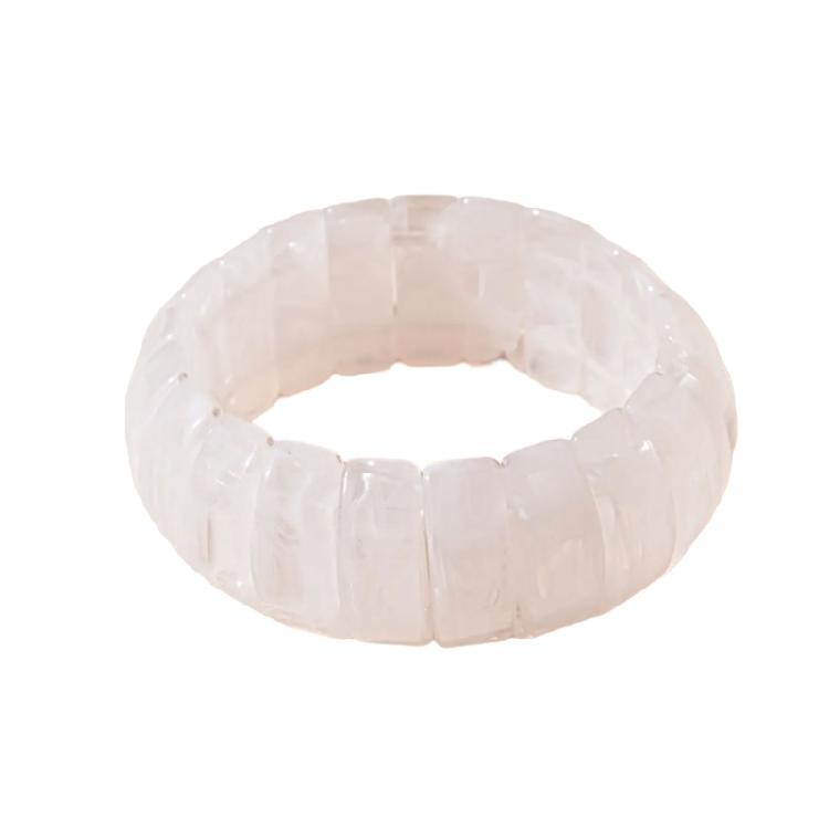 

Stylish Acrylic Ombres Bracelet Retro Geometric Design Lightweight Fashion Wristband Comfortable Fashion Jewelry Gift