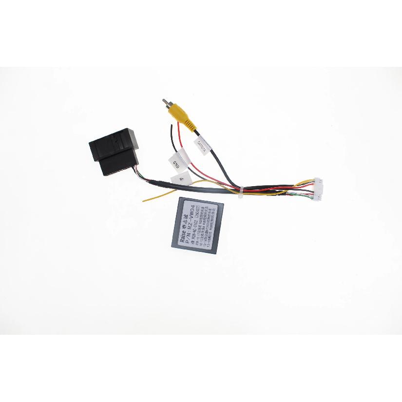 Adaptateur de caméra de recul d'origine Adaptateur RGB vers RCA Pour Volkswagen Magotan/Golf 6/CC/Tiguan