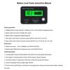 18W USB Type C QC3.0 Battery Monitor Real Time Electric Capacity Display Test for EV Solar Car Lithium Lead Acid Battery