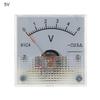 10 Types  Voltmeter for Dc Square Analog   Needle Panel Meter