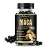 Maca Wortelextract Voedingssupplement, Met Zwarte Peper Extract, 120 Softgels Per Fles