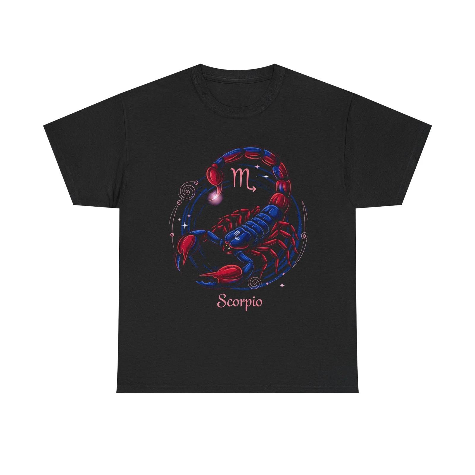 Scorpio Zodiac Unisex Heavy Cotton Tee 4XL