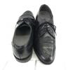 USED/90s Vintage USA Dexter Leather Punched Cap-Toe Shoes 11M 28.5 Black Goodyear