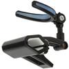 Plastic Portable Luminous Head 360 degrees  Rotating Fishing Rod Bracket Holder Back Hanging Stand