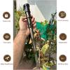 Handmade Brass Telescope with Leather Grip: Nautical Spyglass