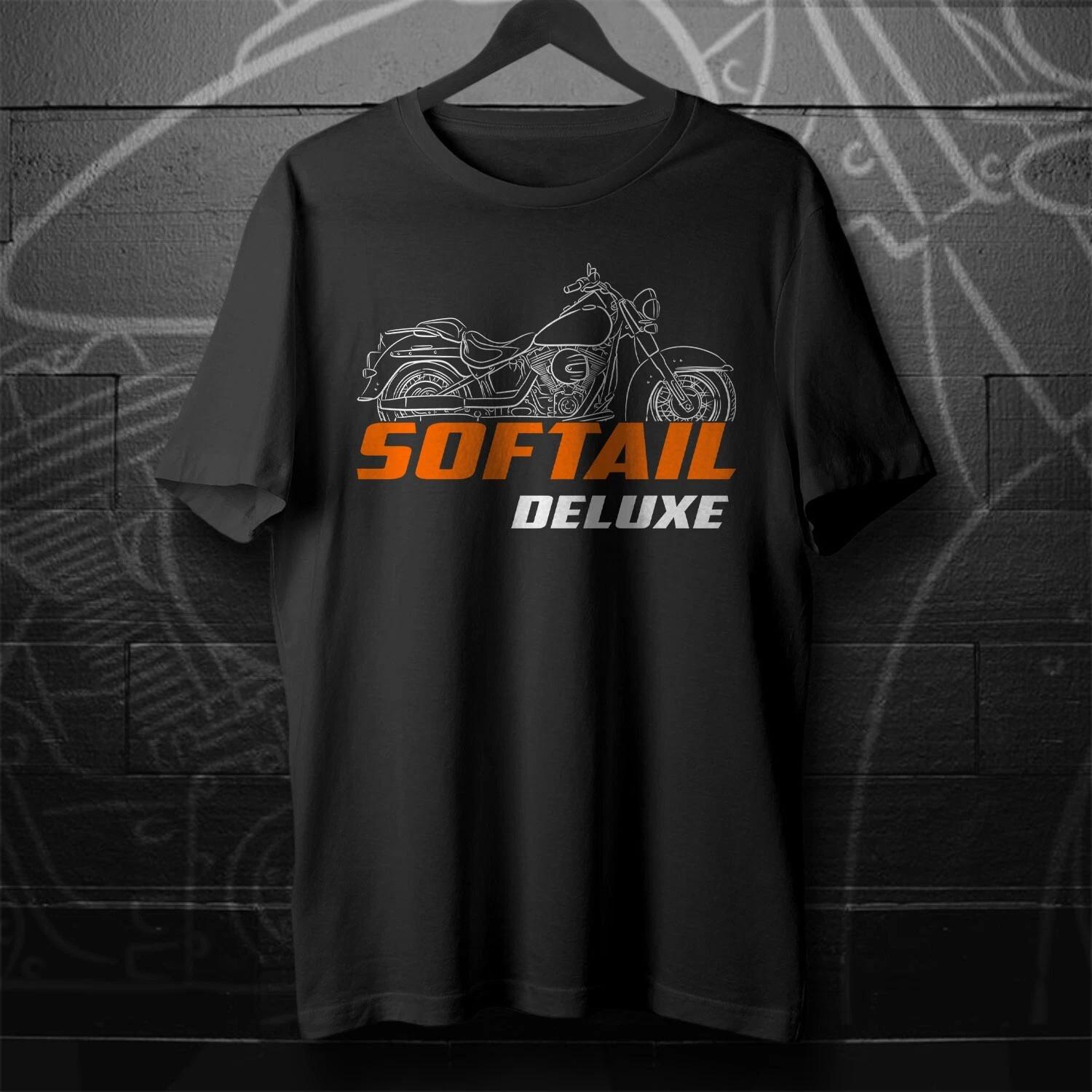 

For Harley Softail Deluxe FLSTN & FLSTNI 2005-20 fans - Motorcycle T shirt L