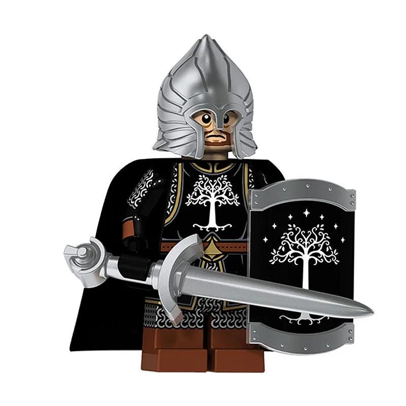 Assembling Toy Minifigure Building Blocks Children's Gift Antique Knight