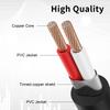 Poyiccot DIN Connector Right Angle DIN Male to Male Speaker MIDI Cable DIN Connector DIN Compatible with System 8-Pin Cable, 8-Pin Cable, 8-Pin