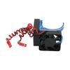 RC Brushless Motor Heatsink Professional Double RC Car Motor Cooling Fan for 1.65in Diameter Brushless Motor Blue