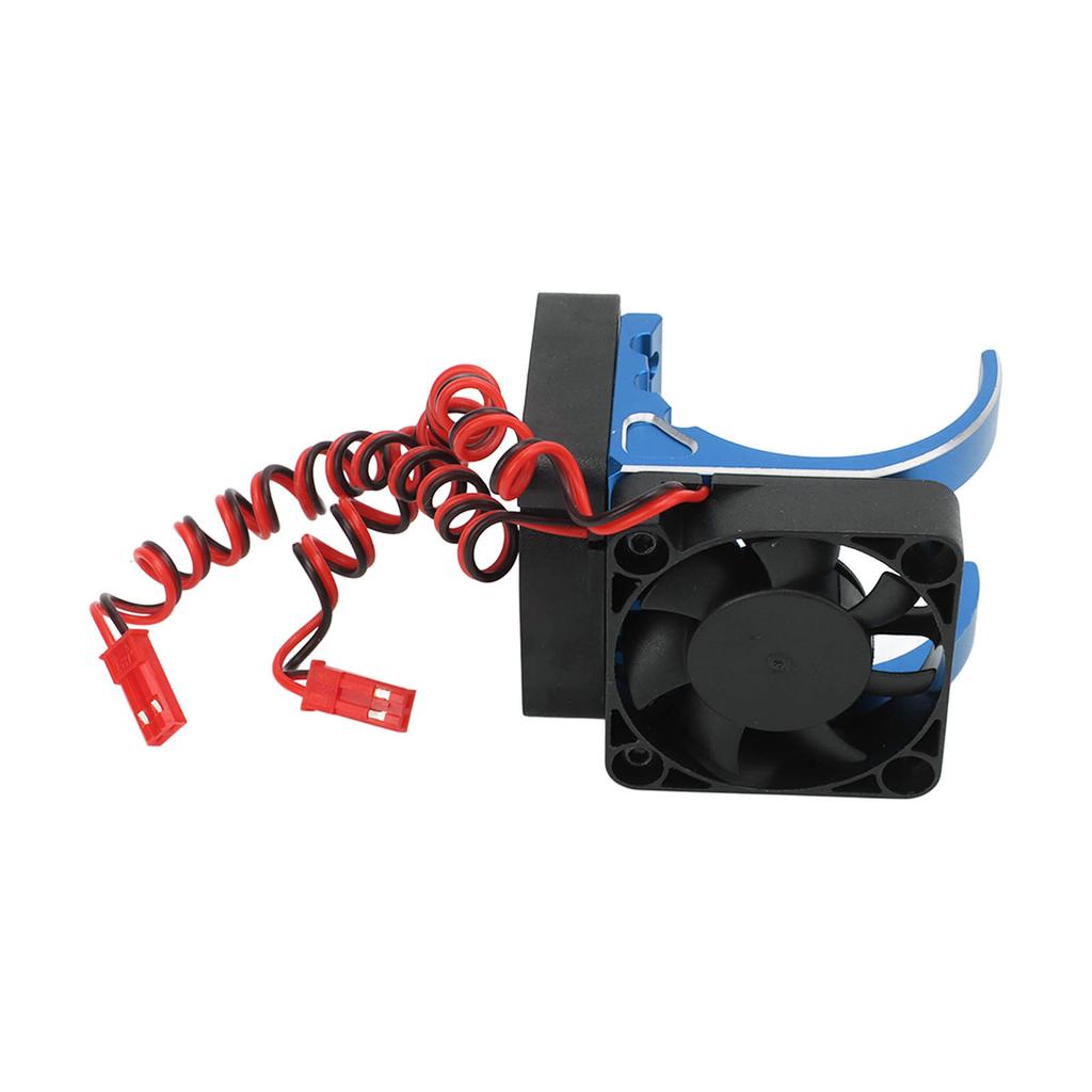 RC Brushless Motor Heatsink Professional Double RC Car Motor Cooling Fan for 1.65in Diameter Brushless Motor Blue