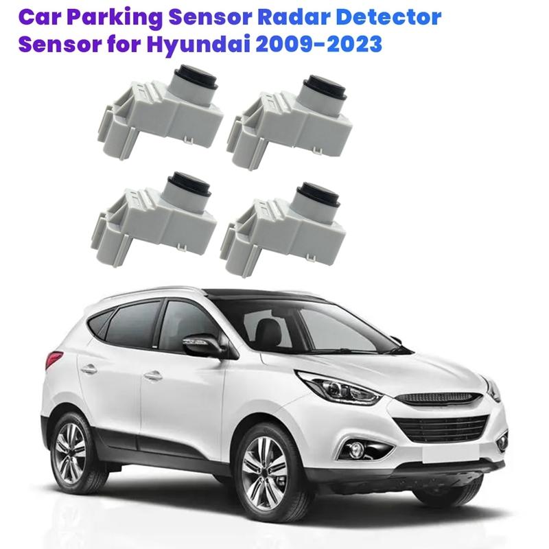 4PCS Car Parking Sensor Distance 95720-2S000 95720-2S100 95720-2S101 For Hyundai IX35 2009-2023 Radar Detector Sensor
