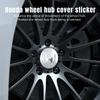 4Pcs 56mm Car Wheel Center Emblem Sticker Hub Cap Badge For Honda Mugen Power TypeR Jazz City Civic Accord FIT HRV XRV CRV GK5