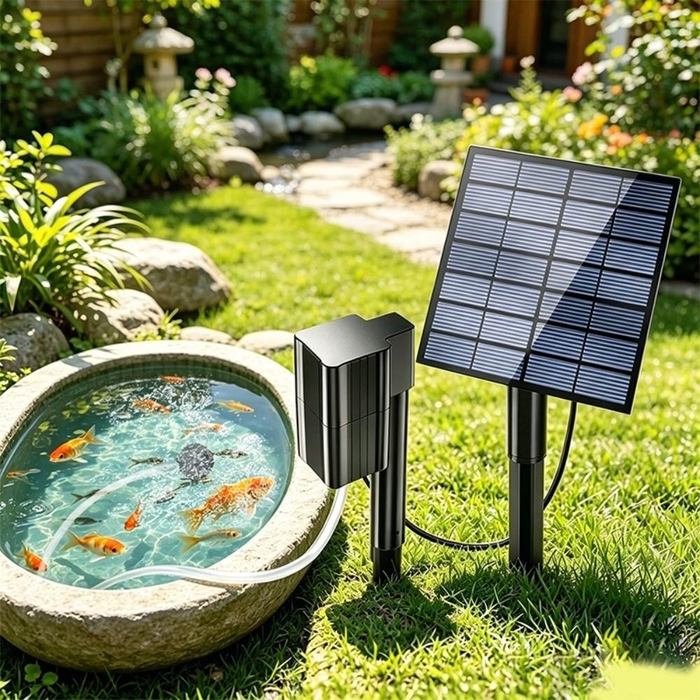 Energy Saving Solar Air Pump High Efficiency Oxygen Pump Fishing Aerator Aquarium Aerator Pond