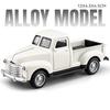 1:36 Scale Old Style Pickup Truck Model Toy Car Realistic Static Design Cross-Country Vehicle Models Toys Great Collectible