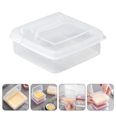 Storage Box Lid Design Butter Cases Mini Fridge Containers Queso Refrigerators Kitchen Cheese For Household Boxes Food Grade