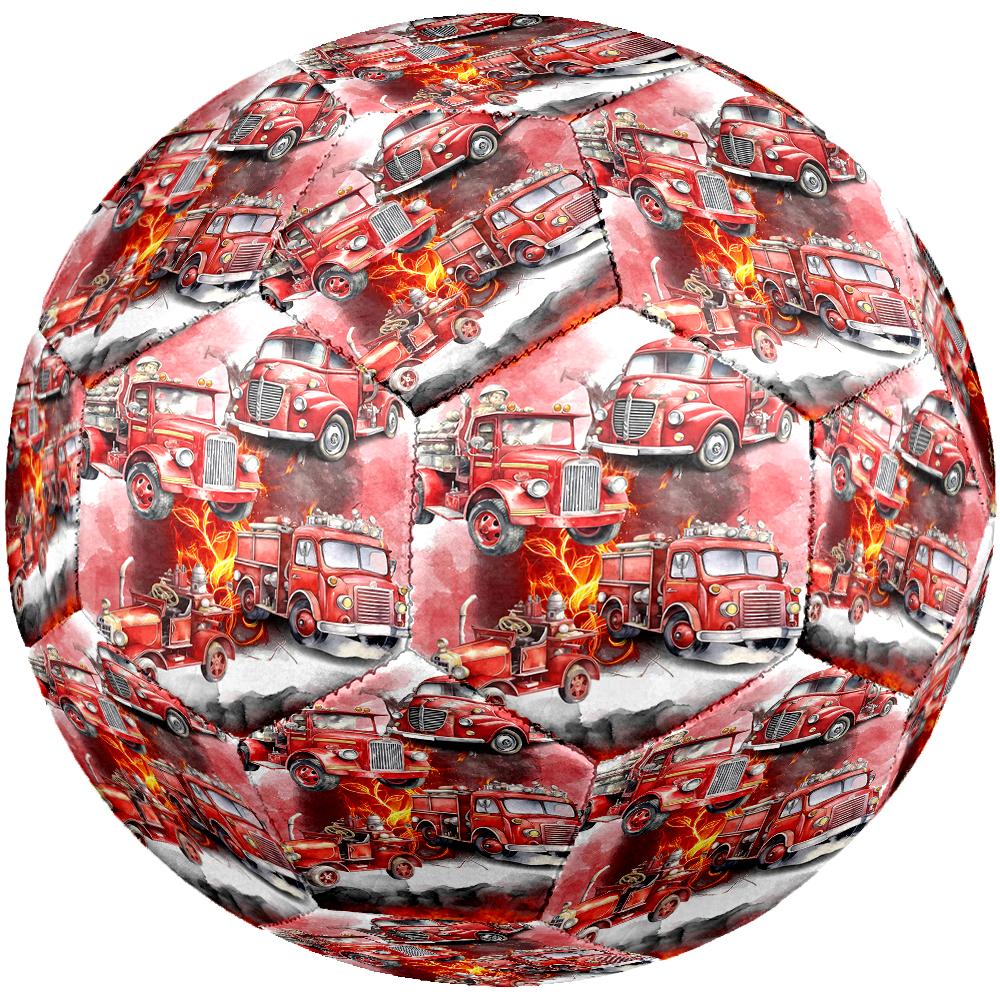 Firefighters Theme Size 5 Soccer Ball, Suitable for Both Indoor and Outdoor Matches, a Gift Suitable for Everyone.