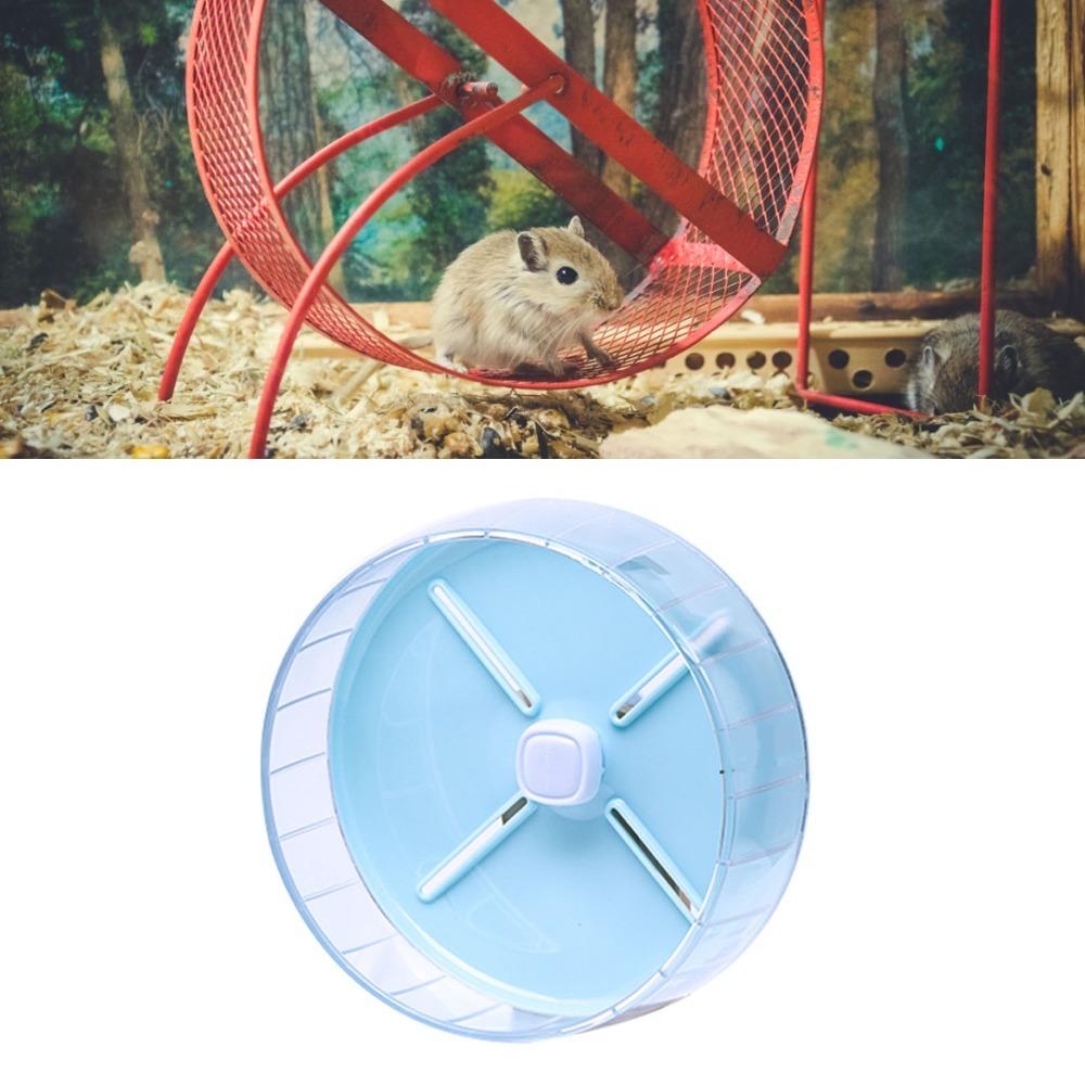 Acrylic Hamster Running Wheel Anti Slip Design Hamster Toys Silent Silent Hamster Wheel Small Pets