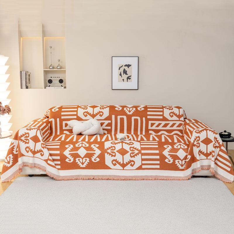 Chenille Sofa Cover Cloth Towel Sofa Blanket Cover Towel All-Inclusive Universal Sofa Cover Dust Four Seasons Universal
