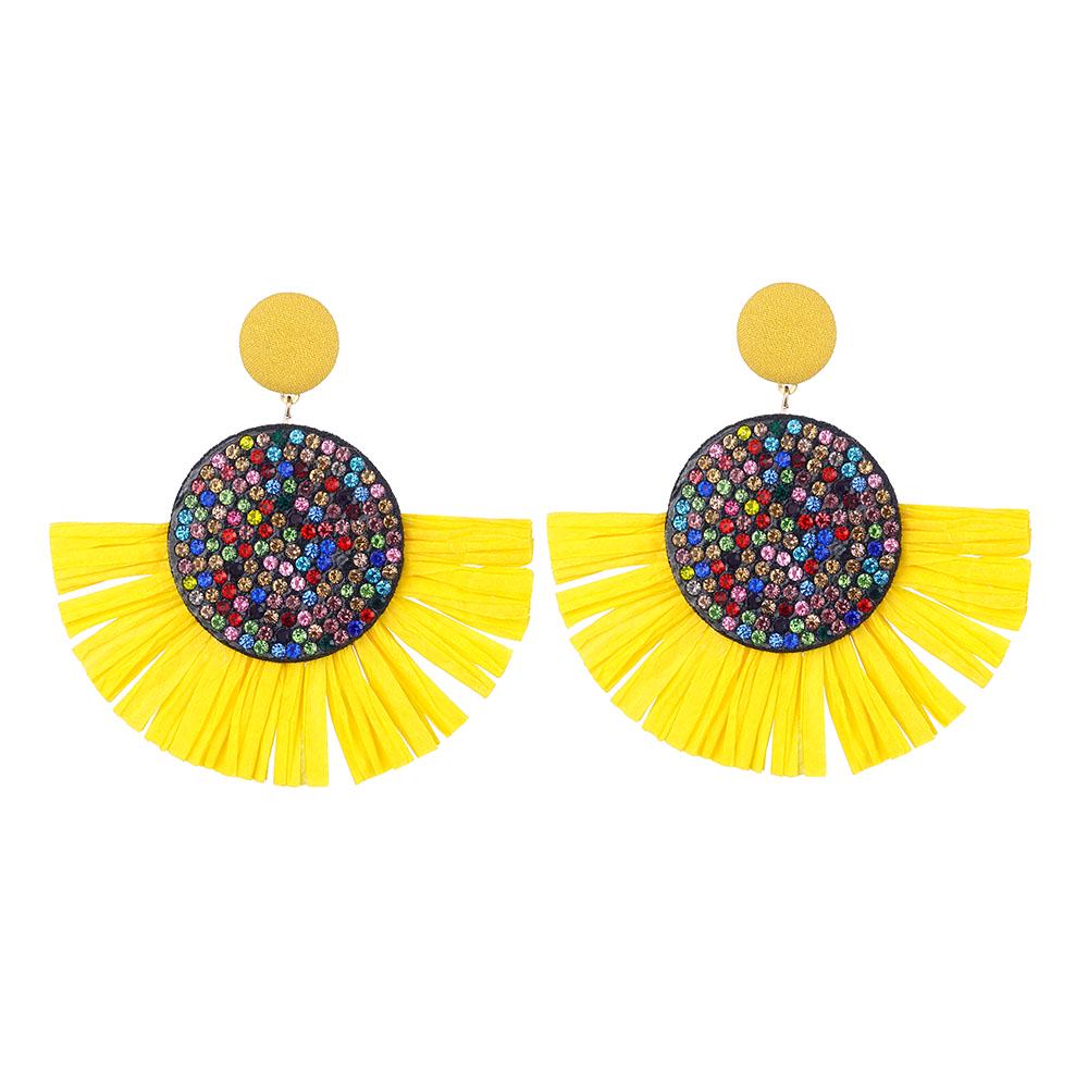 2024 Bohemian Queen Lafite Cic cercei cu picătură de cristal colorate Bijuterii de modă pentru femei Cadouri de petrecere