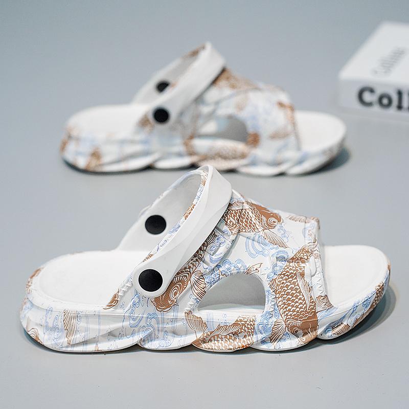 2024 NEW Summer Lightweight Beach Shoes Comfortable Man Slippers Non-slip Trend Soft Sandals for Men Choice Free Shipping Boys