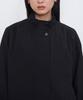 Musinsa Standard Woman Women'S Rn High Neck Shirred Blouson Jacket [Black]